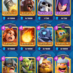 🌲[ 34X CARDS MAX ]🌲KT: 15 || TROPHY: 10000 || 96X CUTE EMOTES || 2X ELITE - 3X EVOLVED || LOWEST PRICE - FASTEST DELIV - Image 5