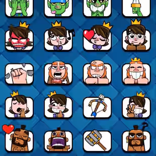 RAREST CRL 20 WIN EMOTE 🌸 KT 16 37 MAX CARDS 82 XP 106 ELITE CARDS 35 EVOLUTIONS 6 HEROES ULTIMATE CHAMPION 12500 CUPS - Image 17