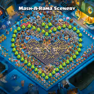 TH18 NEAR MAX 🌟 RARE WWE SET 🌟SAMURAI SET | RANK 1083 AND 2636 | 14/15 EPIC EQUIPMENT MAX | BUILDER HALL MAX | INSTANT - Image 19