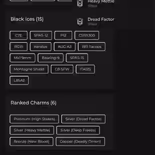 PC - Linkable PSN . Xbox - Level 211 - 5 Seasonal - 3 Universal - Black Lces 15 - Code1496 - Image 3
