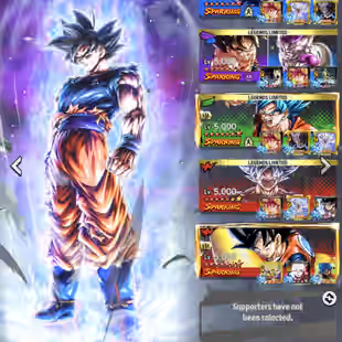 D943-IOS+Android-Nice-8 UL(SS Goku+Goku Uis Full Red Star+Hit+Super Vegito)+55 Legends Good Star+Vip Equipment+Good Team - Image 8