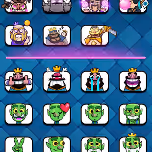 🌲[ 94X CARDS MAX ]🌲EVOLVED: 25 CARDS || LVL-16 CARDS: 5 || ELITE : 10 || 137X EMOTES || LVL: 65 || TROOPHY: 10000 - Image 8