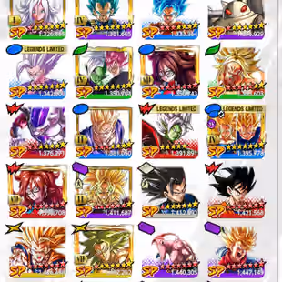 D829-IOS+Android-Vip Account 13 UL(Zamasu+SS4 Gogeta+Frieza+Beast Gohan+Turles+Cell+Gogeta+Rose)+50 Legends+Vip Equi - Image 14