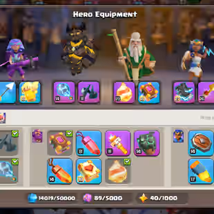 TH18 HIGH BASE! LEGENDARY 2 SCENERY!! HEROES 90-90-76-70-45!! XP-240! STRONG DEFENCE HEROES!! RS/MAX EB/MAX FB/23 SB/20 - Image 11