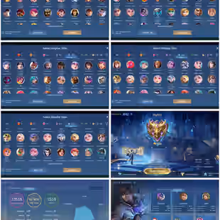 [IOS/ANDROID] CEL LVL 126 | 132 HEROES | 582 SKINS | MEGA 2 | COLLAB | 5 LEGEND INC GRANGER | 2 AOT LEVI MIKASA - HAYA  - Image 5