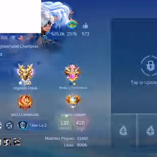 [IOS/ANDROID] CEL LVL 101 | 132 HEROES | 426 SKINS | MEGA 5 | COLLAB | 2 LEGEND - SASUKE - ARGUS DARTH - LING LORD SHEN  - Image 3