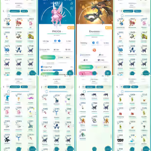 290x SHINY COSTUME 🔥1479 SHINY💎 CP 5600 ZACIAN [] ARMOURED MEWTWO [] LOS ANGELES BG [] ASH HAT PIKA [] 678 LEGENDARY - Image 2