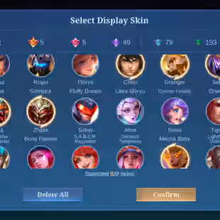 RARE GS LEG || SAINT SEIYA CHOU || PRIME GRANGER || EXALTED 4 || BEST SKIN || EX66 STAR || MANY LUCKY BOX - Image 2