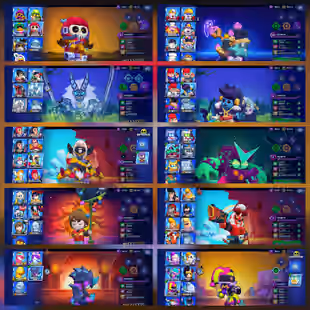 🔥OG ID 2018 [Trophy 42.7K] All Brawler [37x Max] 🔥50K Blings. 26x Win Streak| 277x OG Rare Skin | Free Rename.Instant  - Image 8