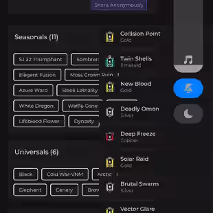 PSN , Linkable PC Xbox - Level 313 - 25 Black Lces - 11 Seasonal - 6 Universal - Code1167 - Image 3