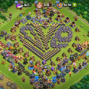 🔥TOWNHALL 18💎 5x MAX HERO [] 2x DRAGON STATUE [] HIGH EQUIPMENT - RARE DECORATION - BH MAX - FREE RENAME- 266 MEDALs - Image 5