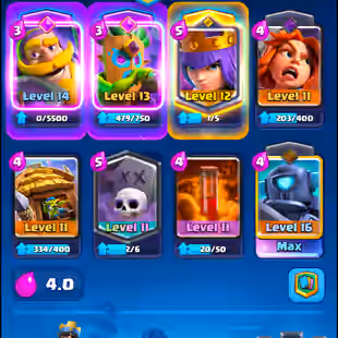 🌟7850 TROPHIES🌟49 LVL | KT 14 | 118 CARDS | 1 MAX CARDS | 1 ELITE CARDS | 5 EVO | EMOTE 42 | G2QUG8GLP - TAG ACCOUNT - Image 3