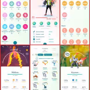 🎯NW STOCK LVL 41 STRONG ACCT/ 210 TRADEABLE PG / 2 HUNDO 💯IV/ SHADOW HO-OH LUGIA RARE / LEGENDARY | 72 SHINY / INSTANT - Image 2