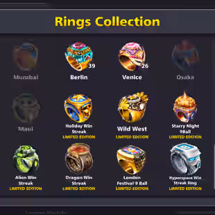 56 CCP | LEVEL 436 | High Level | 1 Billion Coins | 17 Legendary Cues | Unlimited Password Change Miniclip | Android-iOS - Image 7