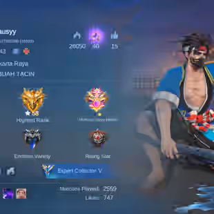 VALENTINE FANNY || MANY EPIC SKIN || 110 SKIN ||EX 58 STAR || 73 HERO UNLOCKED - Image 4