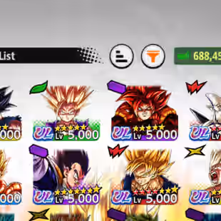D936-IOS+Android-688 Millions Power+8 UL(SS Goku+Goku Uis+SS2 Gohan+SS4 Gogeta+S Gogeta)+64 Legends+Good Equipment - Image 3