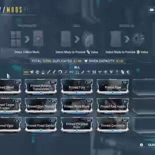 MR 27 491-750 Complated - 67x Warframe MAX 119x Primary Gun - 100x Secondary Gun - 140x Meele - Image 2