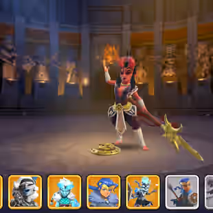 TH 18 FULLY MAX-NOTHING LEFT-XP 269-[ 9 EPIC EQUIPMENT MAX-ALL HERO MAX-SOUND OF CLASH SCENERY-NC YES-WAR STARS 4353-BST - Image 16