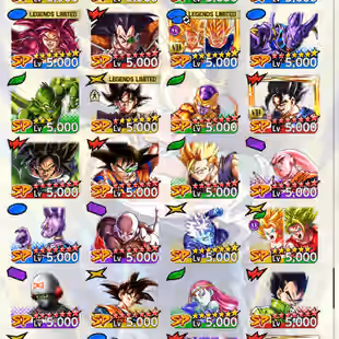 SUPER VIP ACCOUNT-17 ULTRA+842 MILLIONS POWERS+LR SUPER VEGITO+65 LEGENDS LIMITED+VIP ZENKAI+VIP EQUIPMENT - Image 27
