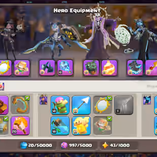 TH18 MAX-BASE/COSMIC SKIN SET!! WAR STAR-5300!!EPIC GG/MAX SB/MAX SnB/MAX MM/MAX AF/MAX DC/MAX FB/MAX RS/MAX EB/MAX - Image 6