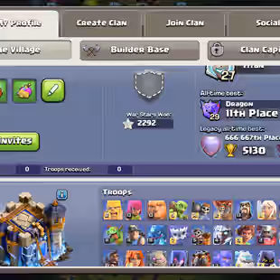 RR💥TH 18 HIGH DEFENCE💥15 EPIC EQUIPMENT 8 EPIC FULL MAX | 3X HERO MAX 88-105-75-80-50 | 125 WALLS MAXED | LONGSHOT MAX - Image 2