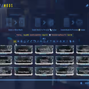 Closed Beta - RANK 22 305-763 Equipments 59x Frames 22x Prime Mod - 14x Riven Mod 40x Arcane - Fast Delivery - Image 2