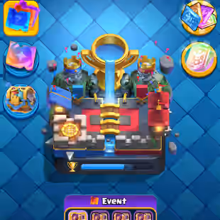 H🔥EXP-62!!KT-15!!29 EVOS-NC-500🔥79 LVL 14 CARDS!!22 CARDS LVL 15!! EXCLUSIVE EMOTES-TOWER SKINS!!BEST ACCOUNT  - Image 1
