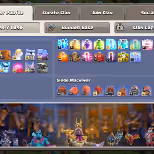 Th18 Almost Max | [6-Hero Maxed] | [Blacksmith [14-Epic Almost Max] | Wall Max Full |  Defence Max | XP-241 | NC-Yes | B - Image 3