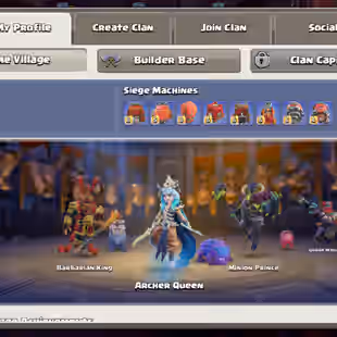 COSMIC FULL SET🔥13x SCENERY 35x SKINS🔥TH18 PROFILE MAX TYPE!! GOLDEN HUG! ALL MAX HERO! 105-105-95-80-55-25!9 EPIC MAX - Image 5