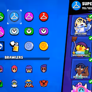 METEOR 3 | 98K TROPHY- 450X SKINS | OLD PIPER SKINS | 101/101 BRAWLER | 98X MAX | 88X HYPER | 3v3 WINS | 847-PINS | - Image 16