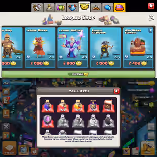 🔥TH-17 NEAR MAX🔥XP-252! ALL MAX WALLS! FIREBALL MAX! R.SPEAR MAX! HEROES:-95-96-79-70-46-5! 11X PETS! FAST DELIVERY - Image 3