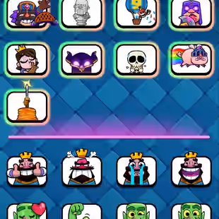 RAREST CRL 20 WIN EMOTE 🌸 KT 16 37 MAX CARDS 82 XP 106 ELITE CARDS 35 EVOLUTIONS 6 HEROES ULTIMATE CHAMPION 12500 CUPS - Image 15