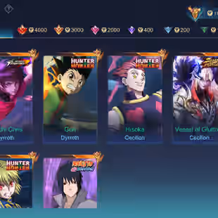 🔥ANIME ACCOUNT WITH SASUKE LOADING EFFECT 🔥|| LEGEND-2 || GRAND - 22 || SKIN -367 || MEGA -5 || ALL HEROS UNLOCK ||  - Image 6