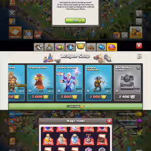 🔥RARE ALMOST MAX TH-18🔥XP-266! ALMOST 13X EPIC MAX! WAR ARENA! 5474 WAR STARS! MAX HEROES! MAX DEFENSE! FAST DELIVERY - Image 4