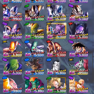 D849-IOS+Android-722 Millions Power+8 UL(SS4 Gogeta+S Gogeta+S Vegito+Rose+Gogeta)+52 Legends+Vip Equipment+Team Fusion - Image 33