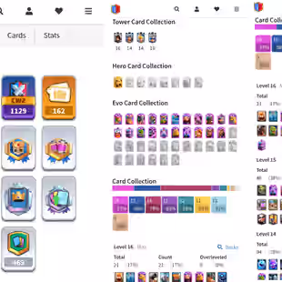 [PREMIUM] KT16 LVL 76 | 21 MAX CARD | 21 EVO | LVL 15 46 CARD | LVL 14 94 | 162 EMOTE | 8 YEARS OLD | 12000 TROPHIES - Image 2