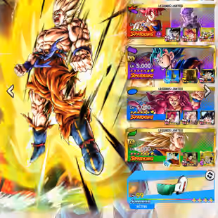 D936-IOS+Android-688 Millions Power+8 UL(SS Goku+Goku Uis+SS2 Gohan+SS4 Gogeta+S Gogeta)+64 Legends+Good Equipment - Image 11