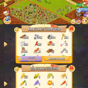 🔥CRAZY DEAL LEVEL 100🔥 BARN 10004:10000 | SILO 227:3050 | 16 MILLION COINS | 875 DIAMOND | CHECK PHOTOS | INSTANT 