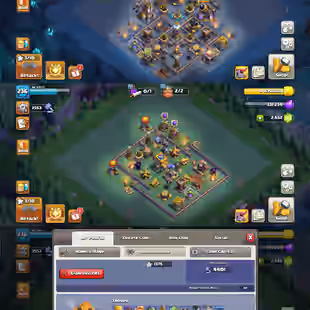 🔥TH-18 NEAR MAX🔥XP-236! COSMIC SCENERY! ALMOST 8X EPIC MAX! HEROES:-105-105-66-80-55-8! MAX WALLS AND PETS! BEST DEAL - Image 6