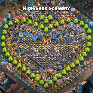 TH18 NEAR MAX 🌟 RARE WWE SET 🌟SAMURAI SET | RANK 1083 AND 2636 | 14/15 EPIC EQUIPMENT MAX | BUILDER HALL MAX | INSTANT - Image 4