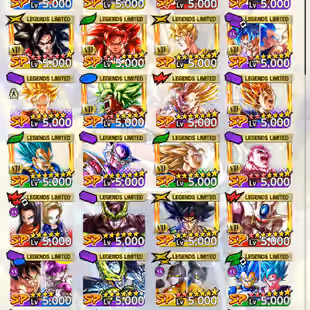 SUPER VIP ACCOUNT-17 ULTRA+842 MILLIONS POWERS+LR SUPER VEGITO+65 LEGENDS LIMITED+VIP ZENKAI+VIP EQUIPMENT - Image 5