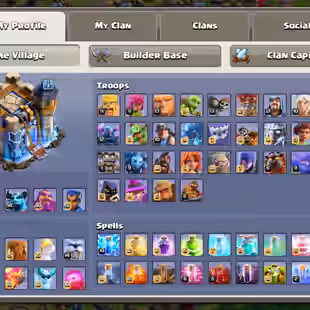 🔥TOWNHALL 18💎 5x MAX HERO [] 2x DRAGON STATUE [] HIGH EQUIPMENT - RARE DECORATION - BH MAX - FREE RENAME- 266 MEDALs - Image 9