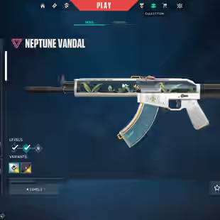 EU/TURK | All Plats | Neptune Vandal | Level 2 | Fresh Account | Mail Changeable To Yours - Image 1