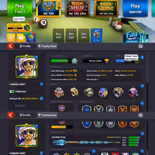 🌟 LEVEL 501 🌟 20/20 LEGENDARY CUES OPEN || 2 CUES MAX || CCP 70 || 340 MILLION COINS || 74 BERLIN RINGS || INSTANT  - Image 1