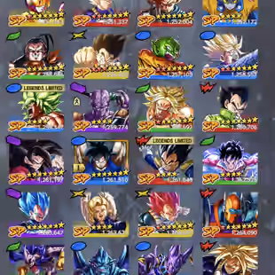 D943-IOS+Android-Nice-8 UL(SS Goku+Goku Uis Full Red Star+Hit+Super Vegito)+55 Legends Good Star+Vip Equipment+Good Team - Image 16