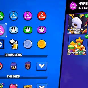 BEST OFFER 🎄 70.2K TROPHY 🎄 97/99 BRAWLERS | 50X MAX | 34X HYPER | 260X SKINS | 14X LEGENDARY SKINS | DELIVERY INSTANT - Image 13