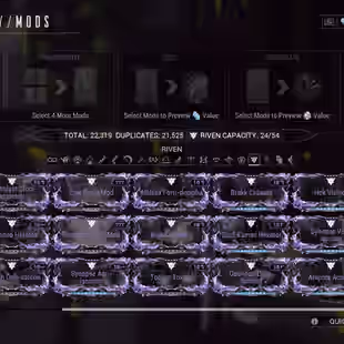 MR 30 583-750 Complated - 97x Warframe MAX 132x Primary Gun TOP MOD BUILDS!! - Image 2