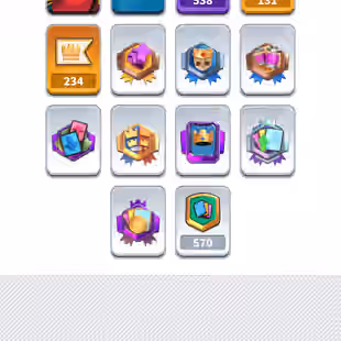 H🔥EXP-62!!KT-15!!29 EVOS-NC-500🔥79 LVL 14 CARDS!!22 CARDS LVL 15!! EXCLUSIVE EMOTES-TOWER SKINS!!BEST ACCOUNT  - Image 9