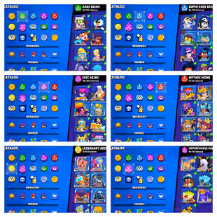 Rare Skin [HEROINE BIBI] [] Trophy 54K [] 101/101 All Brawler [] Max Brawler 51x [] Hyper 35x [] 330x Skin Collection  - Image 3