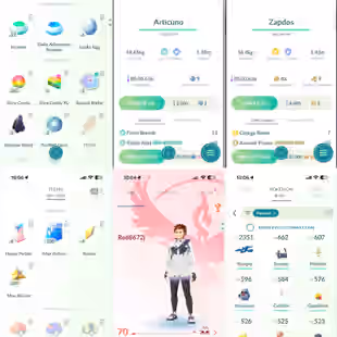 263 RARE CANDY 💎 7 SL 💎 SHINY ARTICUNO []  210 SHINY [] LEVEL 70 [] 101 LEGENDARY [] 13 LBG [] 14 SBG [] 17 PERFECT [] - Image 2